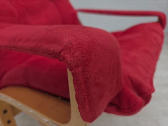 Image 1 of 1970s, Norwegian design by Ingmar Relling, model "Siesta", set of 2 chairs with footstool.