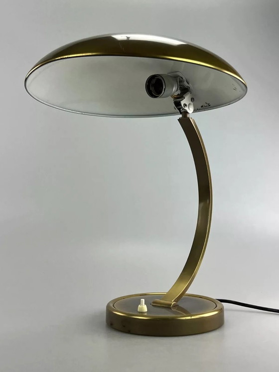Image 1 of Lampada da tavolo Kaiser Idell anni '60, 6751, ottone, design di metà secolo