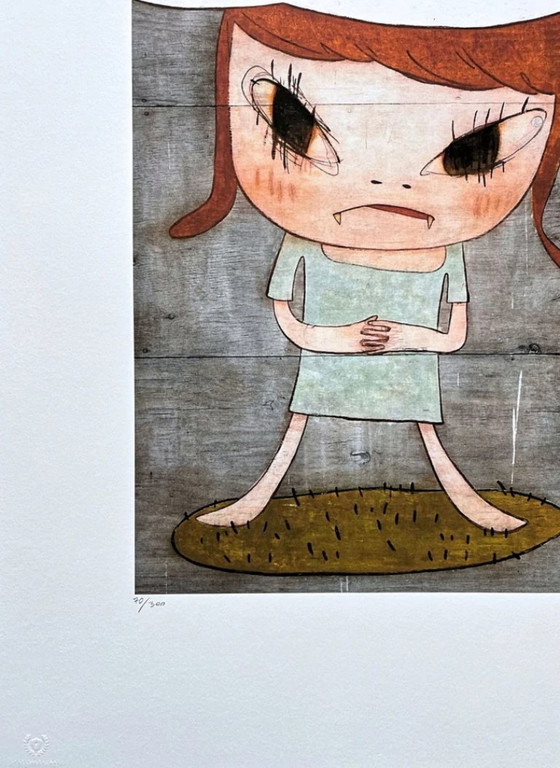 Image 1 of D'après Nara Yoshitomo, « Stop the Bombs », années 1990, lithographie en édition limitée