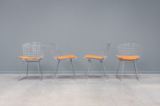 Image 1 of Bertoia bijzettafelstoel, 4x