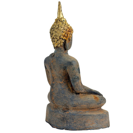 Buda Ayutthaya de bronce dorado – Tailandia, siglos XVII-principios del XVIII – Esculturas, Bronze (photo 9 of 11)
