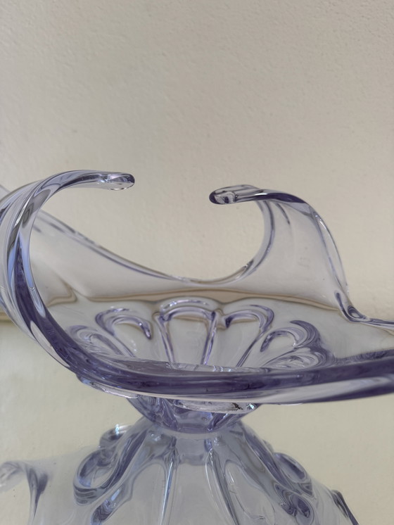 Image 1 of 60s neodymium crystal bowl