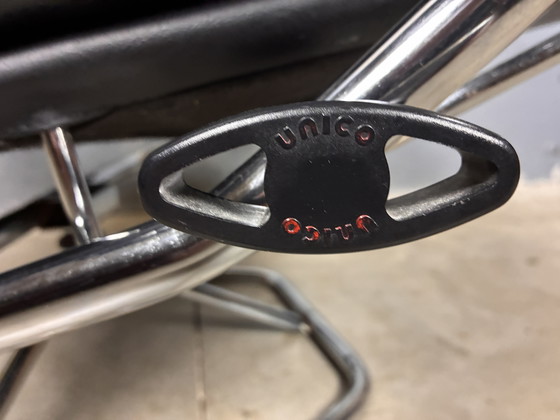 Image 1 of Unico Deens design fauteuil hocker leder recliner