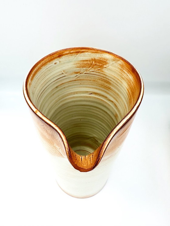 Image 1 of Set di bevande con caraffa in ceramica e 6 tazze Studio