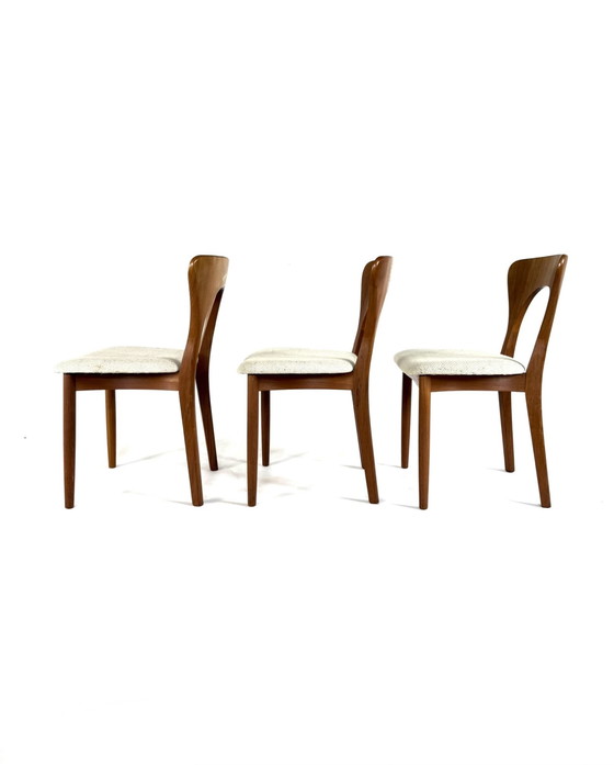 Image 1 of 3x chaise de salle à manger vintage 'Peter', Koefoeds Hornslet '70