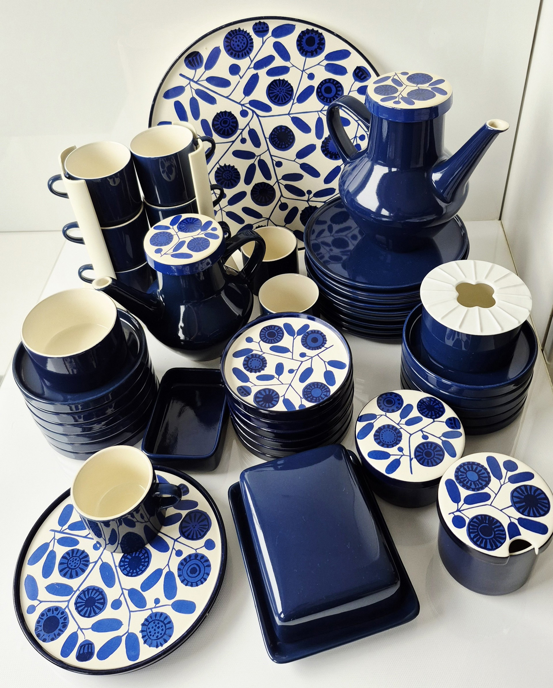 オリエンタル 青 boutique sufel Melitta €202 | piezas 56 cobalto flor + azul Stockholm Service ベリーダンス