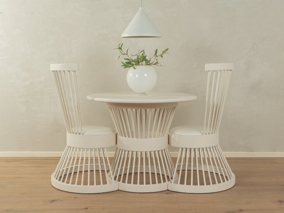 Image 1 of 70s Furniture Suite by Horst Romanus Wanke, Table and Chairs