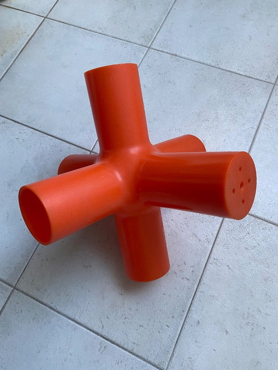 Image 1 of 2x Pantallas de lámpara Crosslight Naranja Van Dark