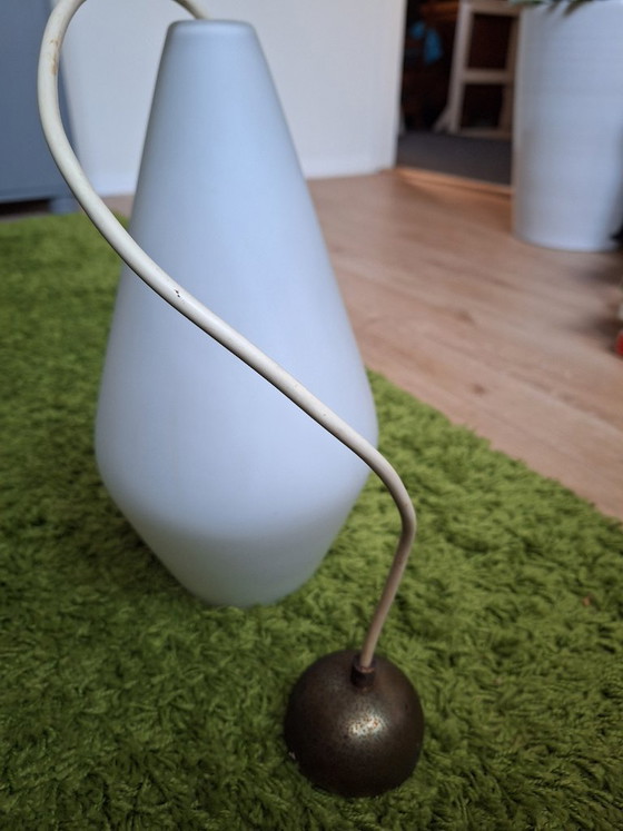 Image 1 of Lampada a sospensione opalina Art Déco