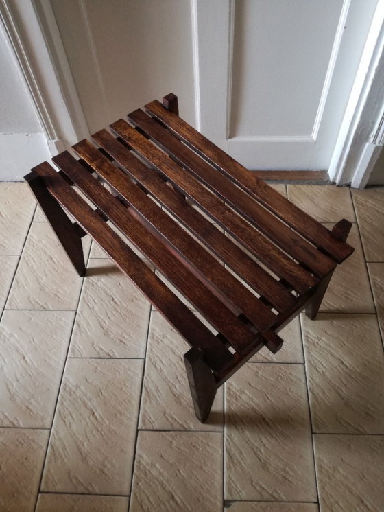 Image 1 of Vintage Wooden Side Table, France 1950