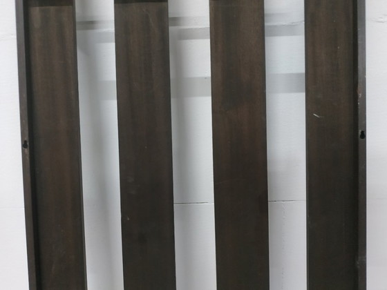 Image 1 of 1960s-70s Scandinavian (style) wall coat rack hall furniture