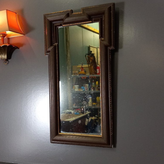 Image 1 of Mirror, Art-deco Mirror - Damspiegel ca.1910