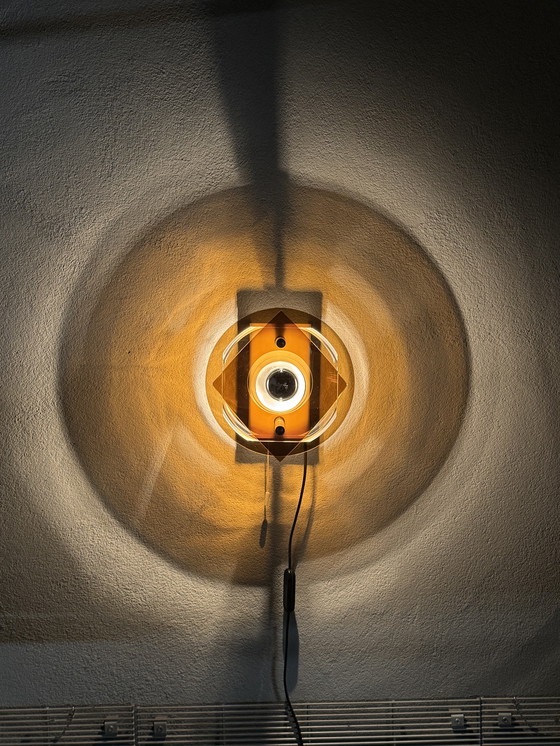Image 1 of Herda Space Age Wall Lamp 1970s