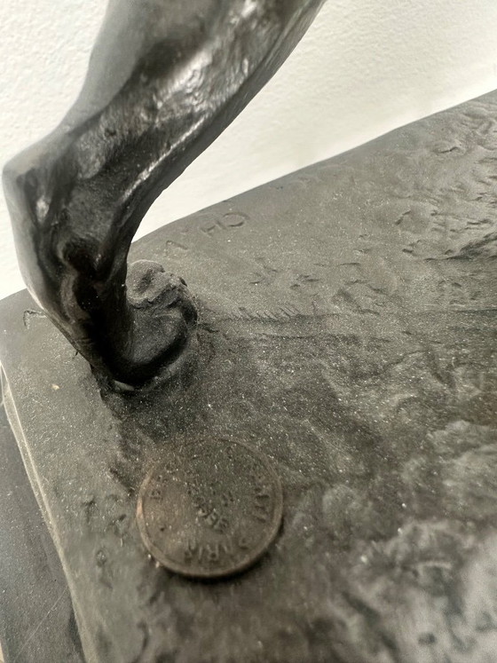 Image 1 of Lion en bronze 