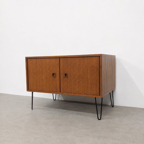 Vintage MDK Teak Lowboard, Belgium, 1960s – TV furniture, Wood (photo 3 of 8)