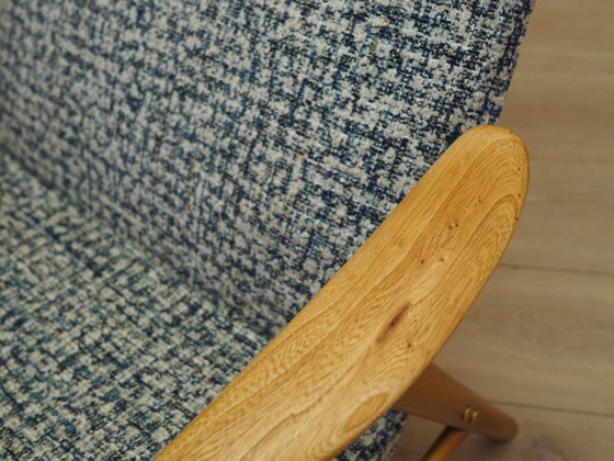 Sillón Kontour de Alf Svensson para Fritz Hansen, estructura de teca, década de 1960. – Sillones, Textile (photo 13 of 15)