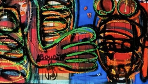 Aboudia - Untitled - 2021 – Paintings & Drawings, Canvas (photo 5 of 5)