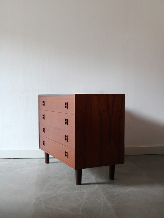 Image 1 of Vintage Danish teak chest of drawers