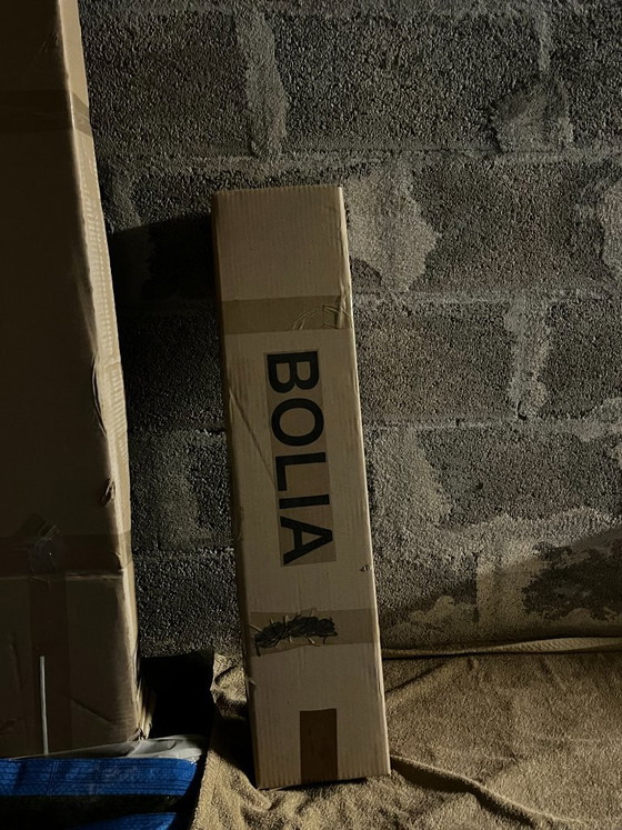 Tavolo da pranzo BOLIA nuovo nella sua confezione, modello Node 220 x 90, Tavoli da pranzo, Legno, Beige (foto 5 di 5)