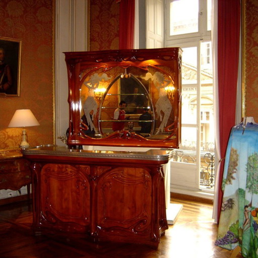 Piano di lavoro in stile Art Nouveau - Pezzo unico – beeldhouwkunst, Wood (photo 2 of 9)