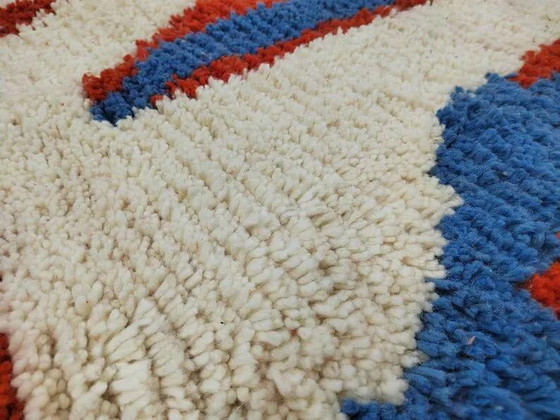 Tappeto marocchino bianco sporco con motivi colorati, 200cm x 300cm – Tappeti, Wool, Bohemian (photo 5 of 12)
