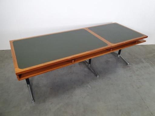 Vintage Bauhaus bureau van Egon Eiermann 60s, Herman Miller Eames