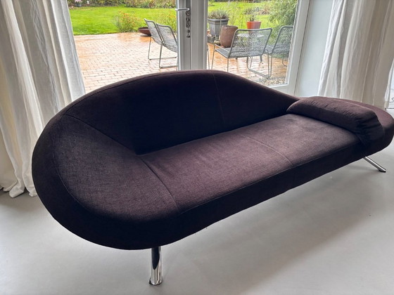 Divano 2,5 posti lussuoso ed elegante – Chaise longue, Velluto (photo 5 of 5)
