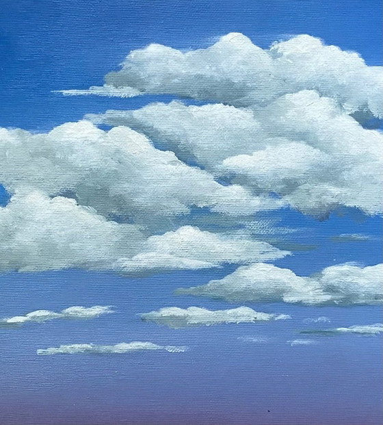 Paquete de Nubes – Pinturas y dibujos, Canvas (photo 2 of 5)