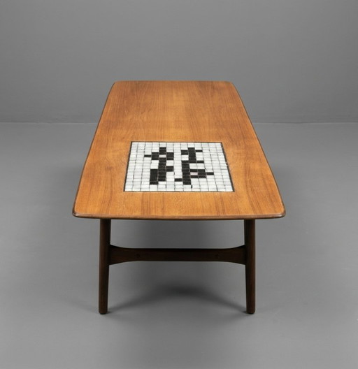 Louis van Teeffelen salontafel nr. 15 voor WéBé | Teak | Nederlands midden-eeuws | jaren 60