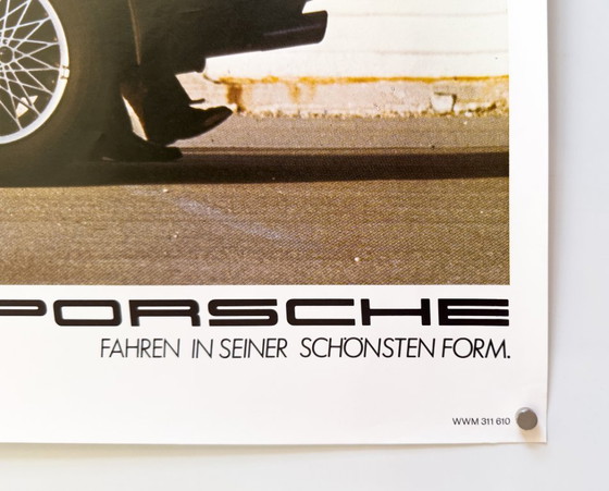 Image 1 of 🚗 Porsche 924 – More Driving Pleasure – c. 1979–81 – Original Poster by Porsche AG | 102 x 76 cm