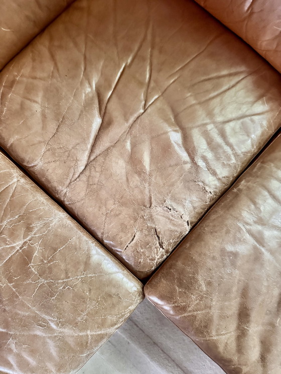 Image 1 of 5 x De Sede - leather modular sofa