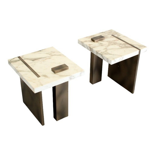 2x "capri" coffee tables by Studio Sam, Italy, 2020s