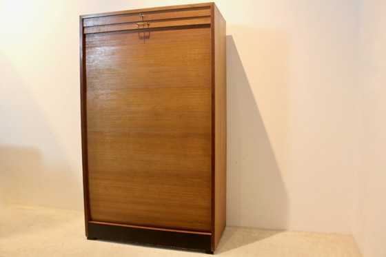 Armarios de almacenamiento de oficina de biblioteca holandesa con puerta corredera (foto 5 de 10)