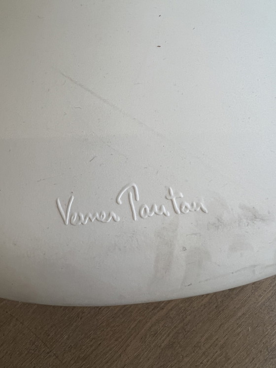 Image 1 of 6x vitra verner panton s chair white