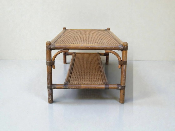 Table basse en rotin – Tables basses, Leather, Wood (photo 5 of 7)