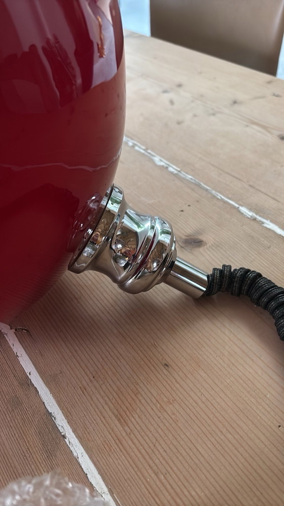 Image 1 of Hanglamp jaren 70 met vetro opaale kap