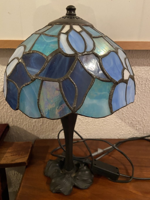 Tiffany Table Lamp Blue