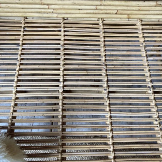 Image 1 of Letto in rattan realizzato a Noordwolde negli anni '50-'60