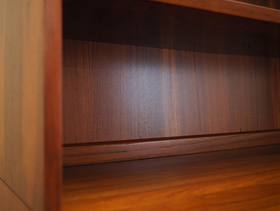 Image 1 of Boekenkast van palissanderhout, Deens ontwerp, jaren 70, vervaardigd door Hundevad.
