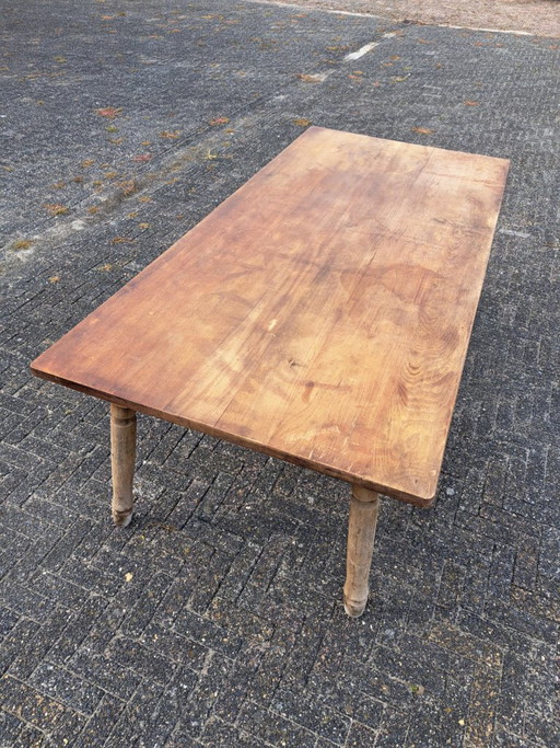 Large Pine Dining Table – eettafels, Wood (photo 2 of 6)