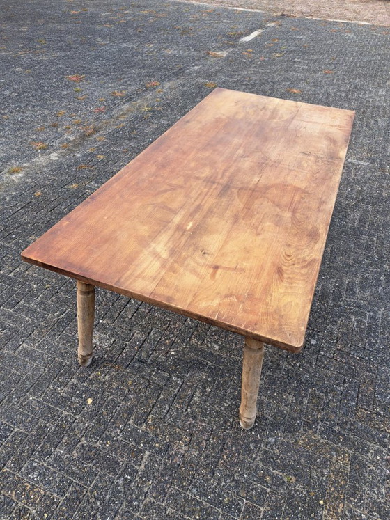 Large Pine Dining Table – Wood (photo 2 of 6)