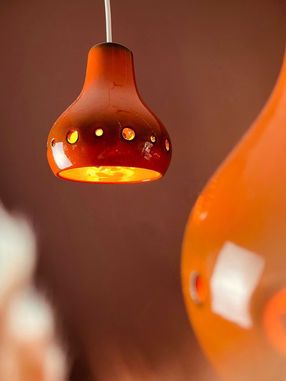 Image 1 of Uniek! Oranje keramieken Cascade 