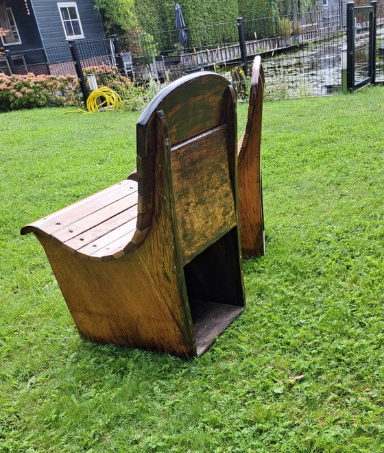 2 x Garden Chairs – Wood (photo 3 of 5)