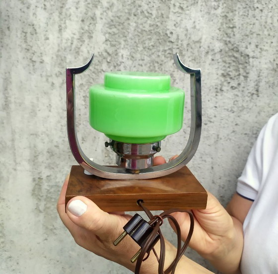 Image 1 of Pequeñas lámparas de sobremesa art déco, 1920, juego de 2