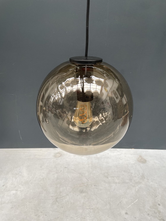 Image 1 of Rookglazen Schullampen, 70er Jahre