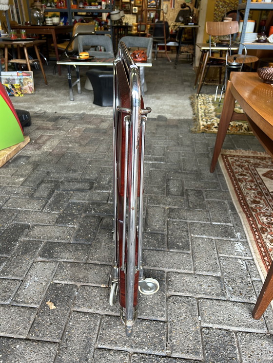 Image 1 of Chariot de service/meuble mural Gerlinol vintage années 60/70