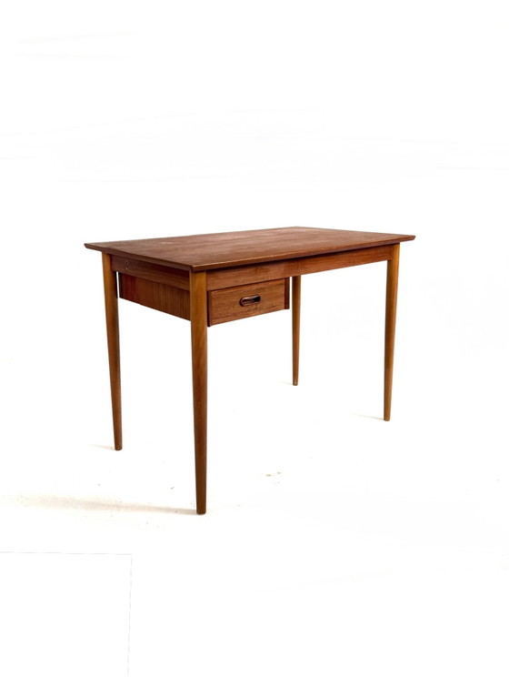 Image 1 of Scrivania vintage in teak, Danimarca, anni '60