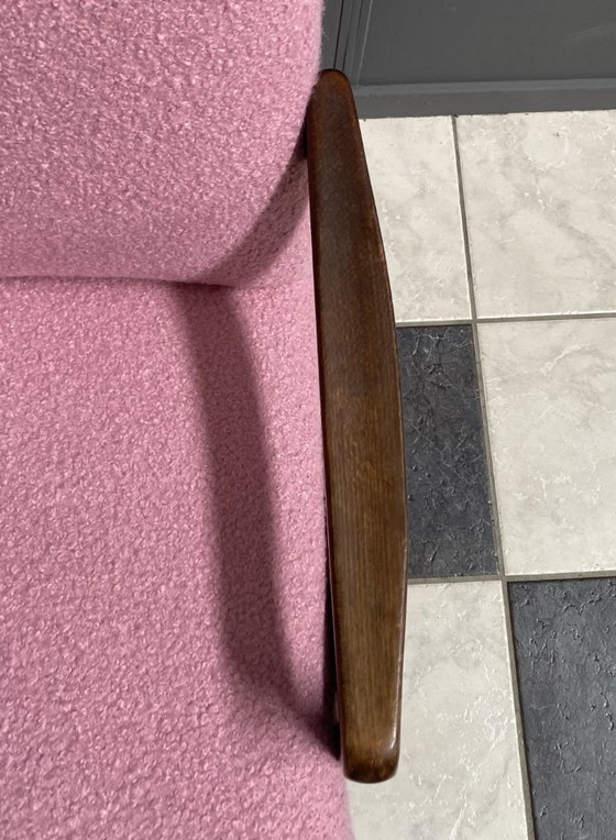 Image 1 of Pink Boucle Jiri Jiroutek chairs 1960s