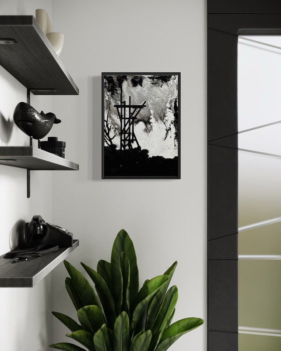 Image 1 of Eugène Eechaut (1928-2019) - Ink Landscape, 1994