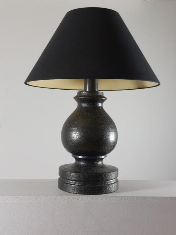 Image 1 of Vintage keramische tafellamp uit het midden van de eeuw Uno Östen Kristiansson Luxury Zweden